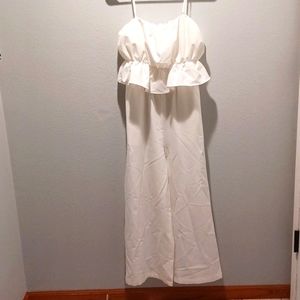 White jumpsuit in size S from Fanco, NWT.